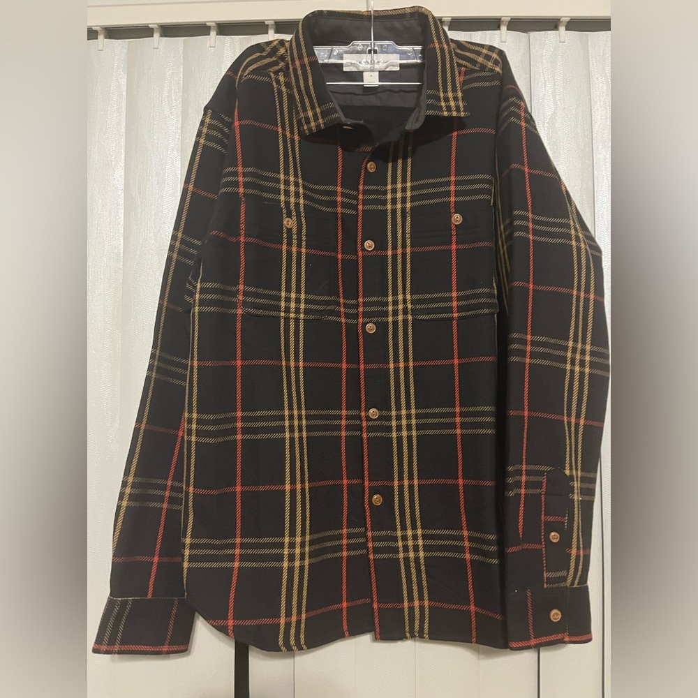 Old Navy Regular Fit plaid heavyweight shirt